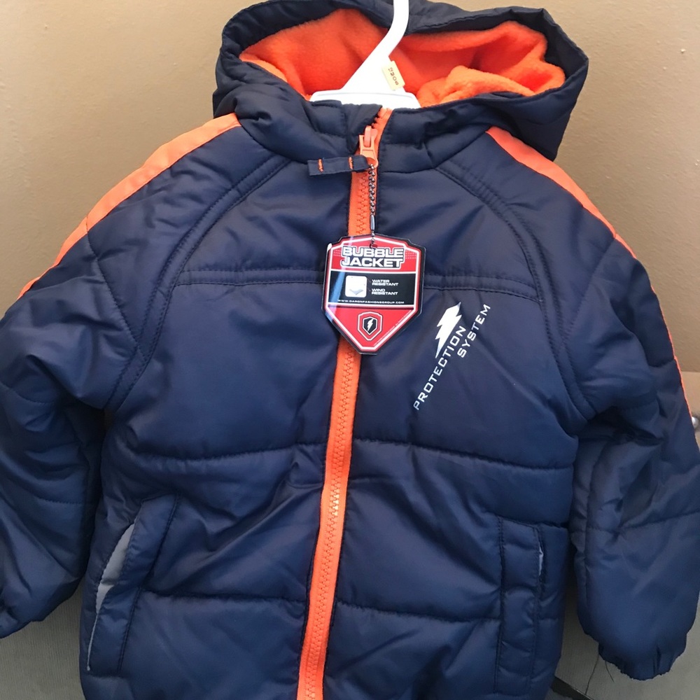 Protection System Little Boys Hooded Bubble Jacket